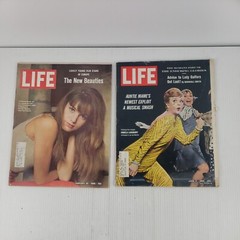 Lot of 12 Life Magazines 1962 – 1968; James Earl Ray, De Gaulle, Vietnam, Virus
