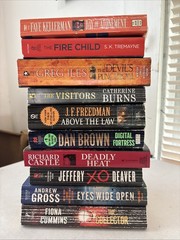Lot of 10 – Mystery and Thrillers – Mixed Authors – FREE SHIPPING