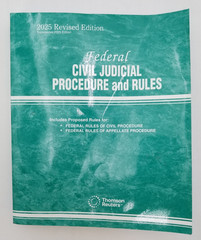 Federal Civil Judicial Procedure and Rules, 2025-2 ed. (9798350210040)