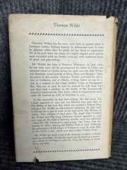 The Ides of March A Novel by Thornton Wilder 1948 1st Edition Hardcover