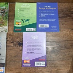 Qty-9 Who what where was book lot of paperback books Lot nonfiction Biography HQ