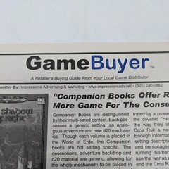 Game Buyer A Retailers Buying Guide Magazine Newspaper Nov 2002 Impressions Ad