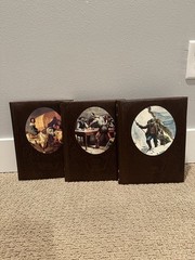 Time Life Books The Old West Series – Lot of 3 Book Hardcover Western Leather