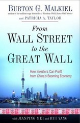 From Wall Street to the Great Wall- 0393064786, Burton G Malkiel, hardcover, new