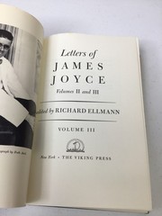 Letters of James Joyce Vol 1-3. Gilbert. 1957/1966 HCDJ+Mylar, Illustrated