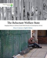 Brooks/Cole Empowerment Series: The Reluctant Welfare State – VERY GOOD