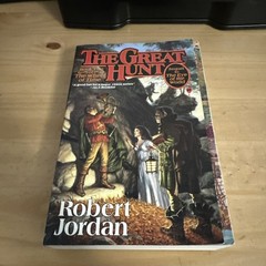 The Great Hunt Wheel Of Time Series Book # 2 Paperback Jordan’s Epic Saga b23