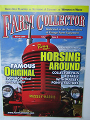 Farm Collector Magazine March 2009 Volume 11 Issue 8, 1909 IHC Vertical, Massey