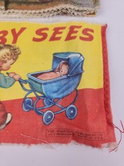 Lot Of 2 Vintage Hampton Cloth Books Farm Friends & The Baby Sees