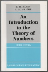 An Introduction to the Theory of Numb…, Wright, E. M.