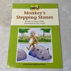 Monkey’s Stepping Stones (A Benchmark Assessment Book Level 16) – Paperback – VG