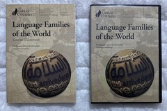 Language Families Of The World 6 DVD Set & Coursebook The Great Courses FreeShip