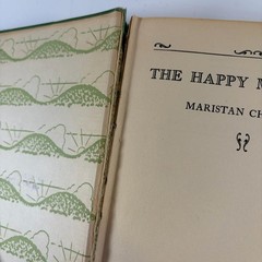 The Happy Mountain Maristan Chapman 1928 Viking HC Green Cloth