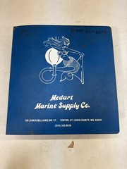 VINTAGE MEDART MARINE BOAT CATALOG & BINDER 556 Pages!