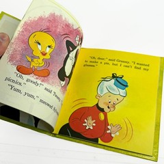 Tweety and Sylvester Picnic Problems Whitman Tell-A-Tale Children’s Looney Tunes