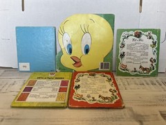 Whitman Golden Book Looney Tunes Tweety Bird Road Runner Bugs Bunny Lot of 5