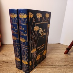 The Rhine, From Its Source to the Sea, 1898, 2 Vol. Set , Germany, Rare, Gilt