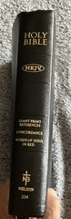 1992 NKJV “Holy Bible: Personal Size Giant Print” Nelson 334 (Bonded Leather)