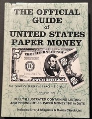 The Official Guide of United States Paper Money Mini SC Used 1968
