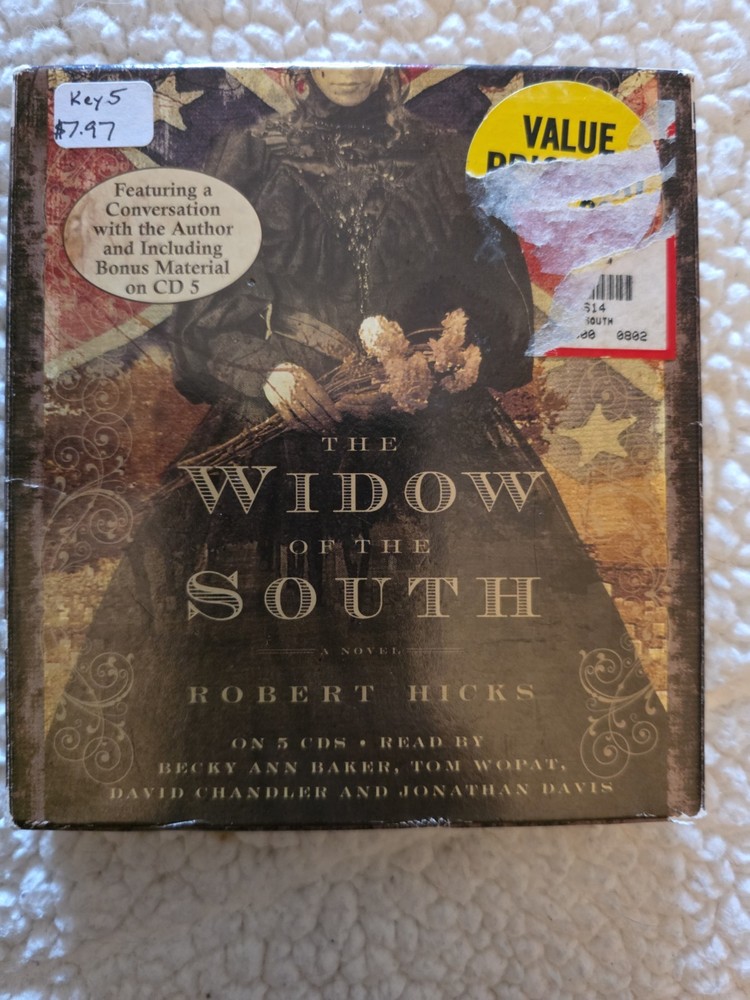 The Widow of the South by Robert Hicks (2005, Compact Disc, Abridged Edition)