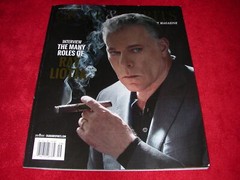 RAY LIOTTA Sept/Oct 2021 cover CIGAR & SPIRITS Magazine~Interview Article~Roles