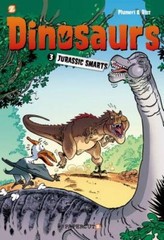 Dinosaurs #3: Jurassic Smarts (Dinosaurs Graphic Novels) – Hardcover – GOOD