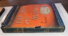 The Ides of March A Novel by Thornton Wilder 1948 DJ HC Wartime Paper NO Writing