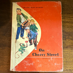 On Cherry Street Odille Ousley & David H. Russell HC Ginn Basic Readers Rev Ed