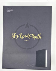 New She Reads Truth Bible CSB Navy LeatherTouch Boxed Edition Holman 2017