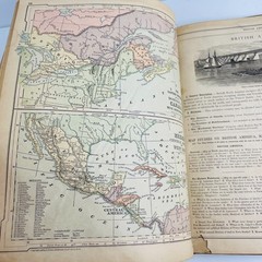 3 Antique Geography Textbooks Guyot 1869 McNally 1875 Swinton 1878 Old Maps
