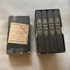 OUR WAY TO THE FATHER, Vol I-IV by Leo M. Krenz – 1952 – vintage Catholic