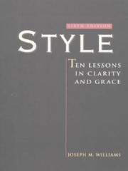 Style: Ten Lessons In Clarity And Grace – Paperback – GOOD