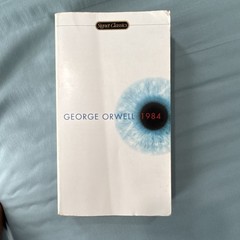 1984 75th Anniversary by George Orwell Signet Classics Mass Market Dystopian