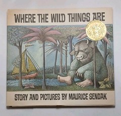 Where The Wild Things Are SIGNED By Maurice Sendak 1974 Reprint HC w/ DJ