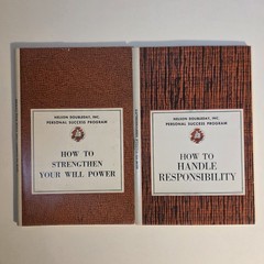 Lot Of 17 Nelson Doubleday Personal Success Program How To Booklets