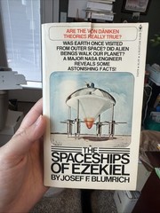 The Spaceships of Ezekiel BY Josef F. Blumrich- Vintage 1974 Paperback- UFOlogy