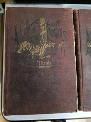 Victor Hugo Volumes 3 4 and 5 Hardcover Books 1890’s Illustrated Antique