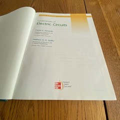 Fundamentals Of Electric Circuits 5th Edition Hardcover