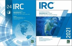 IRC 2024 AND IRC 2021 International Residential Code Free Shipping
