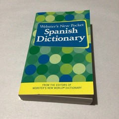 websters new pocket spanish dictionary