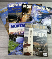 Lot Of 6 Montana Magazine 2009 Jan-Dec Bimonthly Issues