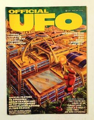 Official UFO Magazine March 1978 Island Park Books Co Aliens Space Flying Saucer