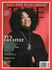 TIME Magazine January 17/24 2022 Shonda Rhimes The Year Ahead Eileen Gu The CDC