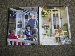 LOT OF( 2) 2006 LONGABERGER SIGNATURES COLLECTOR’S CLUB SPRING & SUMMER