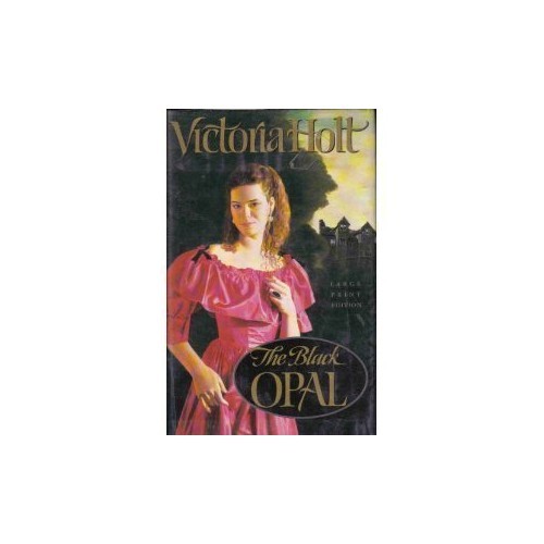 BLACK OPAL, THE (LARGE PRINT) (Bantam/Doubleday/Delacorte Press Large Pri – GOOD