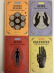 In Focus Series Chakra Healing Reiki Palmistry Auras 4 Book HC Set Wellfleet VG