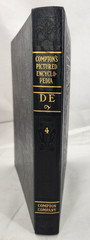 1937 Compton’s Pictured Encyclopedia Volume 4 Letters D & E replacement HC book