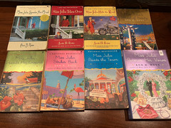 Miss Julia Ann B. Ross Book Lot of 8 Southern Cozy Mystery Paperback 1 Hardback