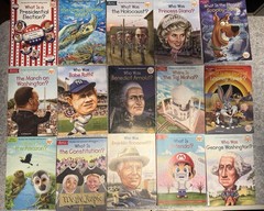 Lot Of 15 Who What Where Was Children’s Biography Books WhoHQ