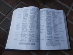 NASB 1977 Thompson Chain-Reference Bible, Bonded Leather Black, Red Letter